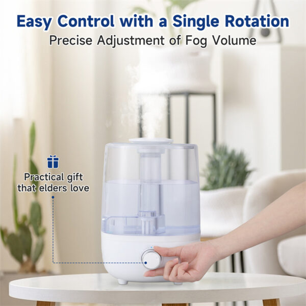 Low Water Level Protection Without Bisphenol A 4L Mechanical Humidifier - Image 4